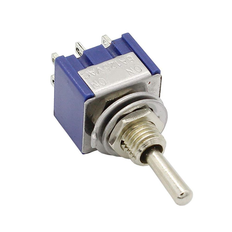 ETOPARS Pack of 10 Blue Mini Miniature Toggle Switch ON-ON