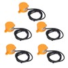5PCS Cylindrical Proximity Switch NPN Normally Open Distance Approach Sensor
