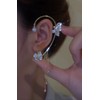 Butterfly Tassel Style Zircon Earrings Non Piercing,Butterfly Ear Cuff Tassel