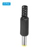 PATIKIL 5.5x2.1mm DC Male Plug Power Supply Ends, 5 Pack