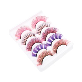 FOMIYES 2 Boxes Realistic False Lashes for Women Natural Eyelashes Party Makeup Eyelashes