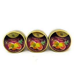 Cavendish & Harvey Tropical Fruit Drops 7oz (200g), 3 Pack