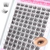 CALAILIS CDD04-MIX Individual Eyelashes, 96 Pieces, DIY Individual Eyelashes for