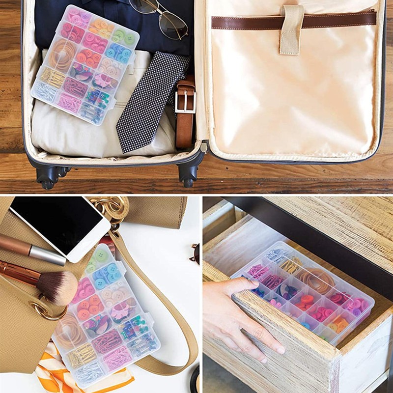 YWKJDDM Snack Box with Compartments, 2 Pcs Snack Box, Snackle