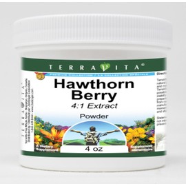 Terravita Hawthorn Berry 4:1 Extract Powder (4 oz, ZIN: 521712) - 2 Pack