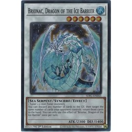 Brionac, Dragon of The Ice Barrier - SDFC-EN043 - Super Rare - 1st Edition