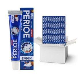 (Free Shipping) LG Perio Cavity Care Toothpaste 1 Box (50g x 40 pieces) / (무배)엘지 페리오 캐비티 케어 치약 1박스 (50g x 40개)