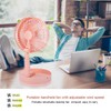 Portable Mini USB Rechargeable Handheld Fan Home Office Silent Desktop