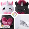 corimori Mood Cuddly Toy, 16 cm Plush Toy for Reversible,