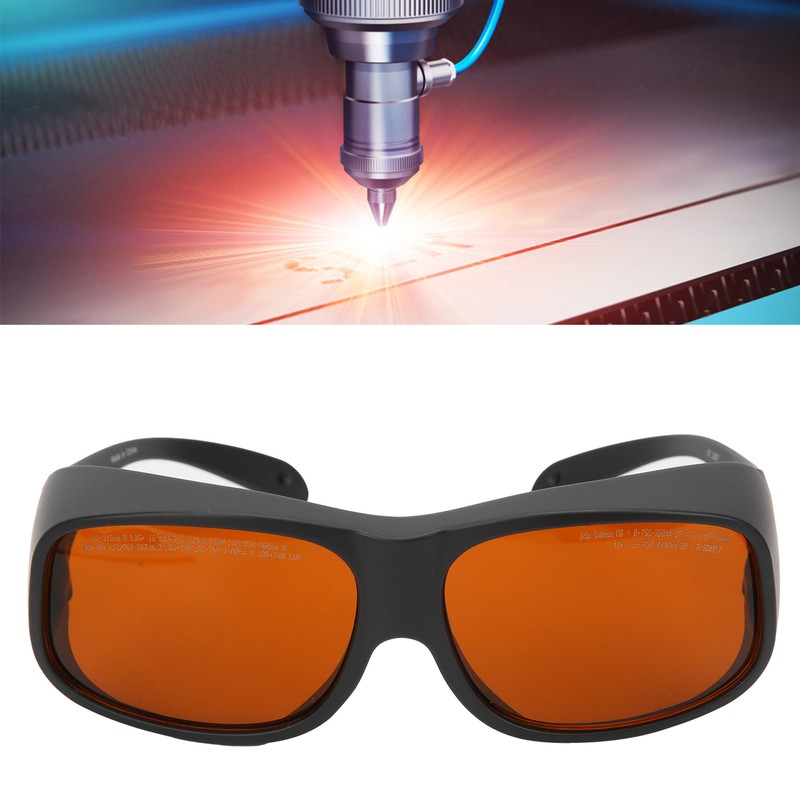 Safety Laser Glasses 532nm 1064nm Wavelength Protective Goggles Wearproof for