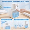 500ml Wall Mounted Automatic Foam Soap Dispenser Rechargeable Touchless Sensor