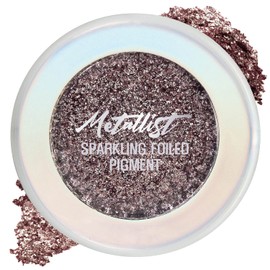 Touch in Sol Metallist Sparkling Foiled Pigment (#5 Holo Mulberry) - Diamond and Pearl Powders to Create Holographic Look - Dazzling Sparkles Gorgeous Glitter Eye Shadow