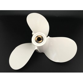 ITACO Boat Motor Propeller 7 1/2X7-BA 6E0-45943-01-EL 6EO F4-03070001 for Yamaha Parsun Makara Outboard 4HP 5HP 6HP F5A F6C Outboard Motor 7 1/2 X 7 - BA Aluminium
