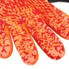2pcs Soccer Gloves Nylon Polyurethane Fiber Latex Breathable Strong Grip