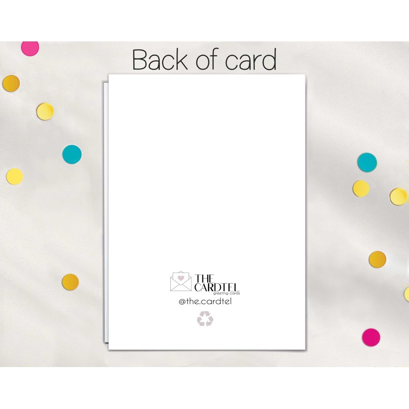 The Cardtel | Funny Anniversary Card for Him Her, Joke