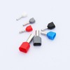 Fidioto Double Wire Ferrule Kit,1200pcs Dual Barrel Ferrules Terminal Set,
