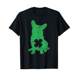 Corgi Dog Shamrock St. Patrick's Day Gift Saint Paddy's T-Shirt for Men Women Kids
