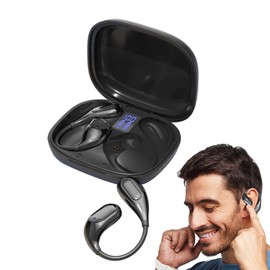 Wireless Headphones,Sports Headphones Over Ear Wireless - Stereo Noise Cancelling Earphone for Game Cycling Gym Travel Airplane Running Workout