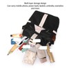 Women Backpack Purse Large Capacity Soft PU Leather Fashionable Casual