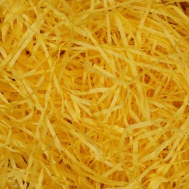 JIWINNER 2 LB Cut Paper Shred Filler for Gift Baskets, Easter Basket Grass, Yellow Paper Filler for Gift Wrapping, Crafting Activities, Weddings, Boxes Filler, Basket Filler, Anniversaries