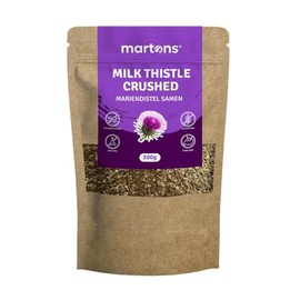 Martons Ground Milk Thistle | 300 g Milk Thistle Seeds | Milk Thistle Seeds Ground | Milk Thistle Seeds Ground | Perfect for Making Tea