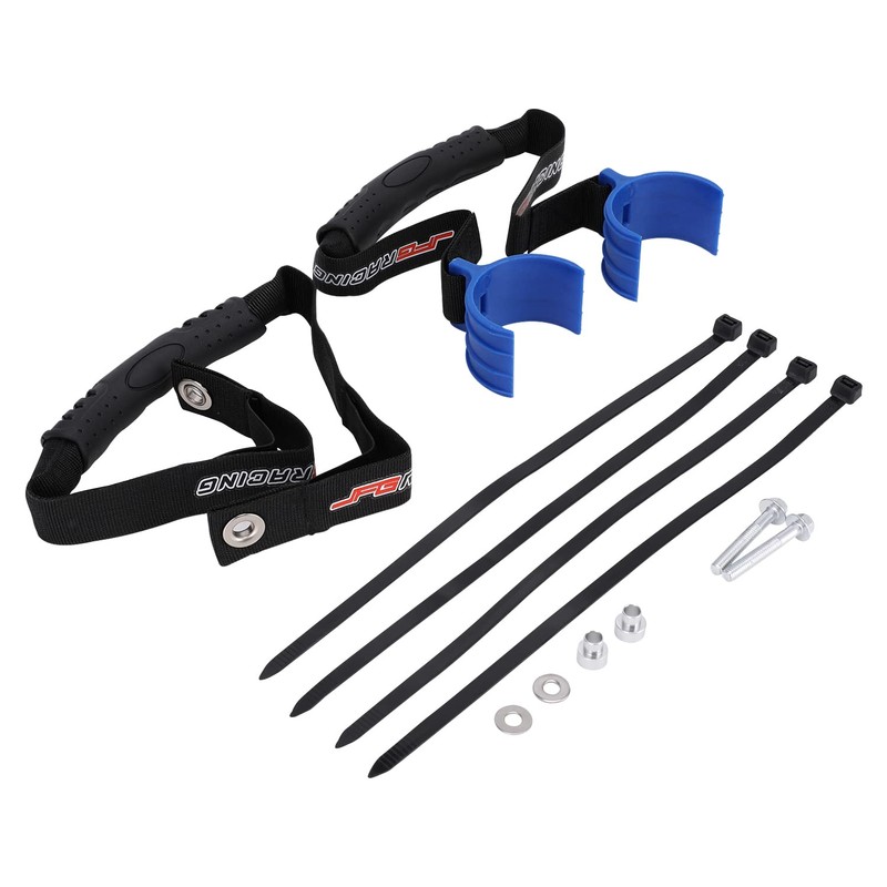 JFG RACING Motorcycle Front & Rear Rescue Pull Belt Universal