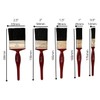 5 Pcs Paint Brushes Set, Fine paint Brush Bristles Decorating