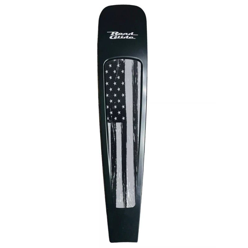 Kustom Cycle Parts Black & Grey American Flag Dash Panel