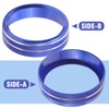 Hoypeyfiy Air Conditioning Knob Trim Ring, Center Control Knob Ring