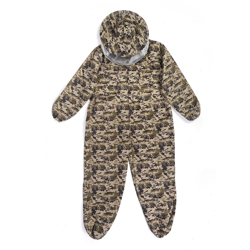 Five Pointed Star Round Hat One Piece Beekeeping Clothes Protective