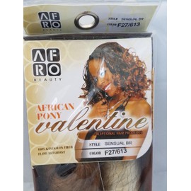 Afro Beauty Collection African Pony (Valentine) (Sensual Braid) (F27/613)