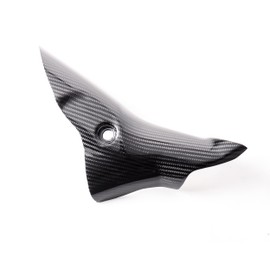 Bestem Carbon Fiber Swingarm Cover Fairing for Triumph Rocket III 2020-2021 Twill Weave