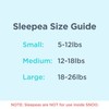 Happiest Baby Sleepea 5-Second Swaddle - 100% Organic Cotton Baby