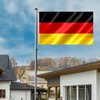 German Flag 3x5 FT Germany Flag With Brass Grommets Fade