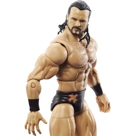 WWE Top Picks Elite Drew McIntyre Action Figure with Universal Championship6 in Posable Collectible Gift for WWE Fans Ages 8 Years Old and Up