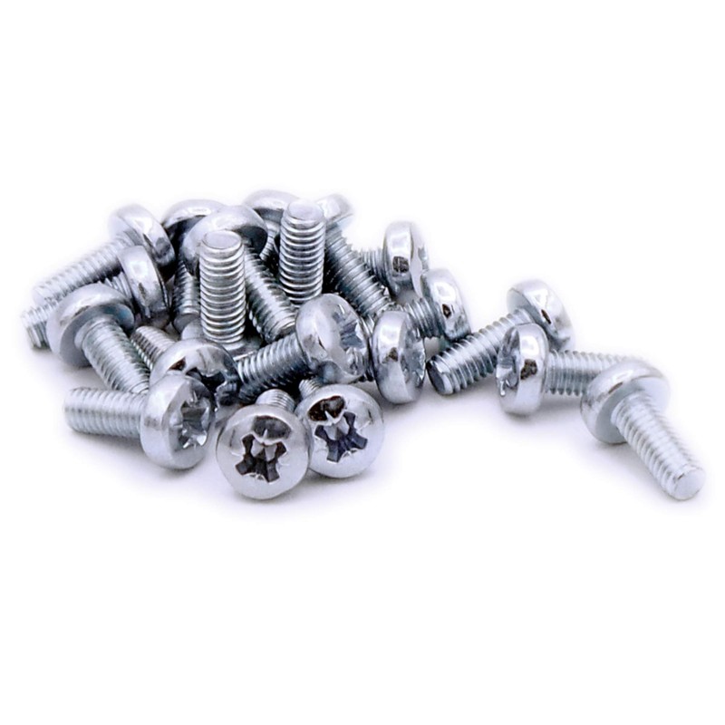 M4 (4mm x 10mm) Pozi Pan Machine Screw (Bolt) -
