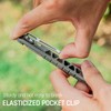 TISUR Titanium EDC Pry Bar, Keychain Pry Bar Multitool With