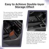LUWU Lower Console Organizer Compatible with 2025 Hyundai Tucson Accessories