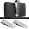 eMagTech 6pcs Garage Door Remote Control Opener Sun Visor Storage
