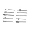 10Pcs Router Bit Set Large Capacity Chip Groove Nonstick Knives