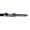 15 Ft Castline Silver 3.5mm TRS to 1/4" TS Mogami