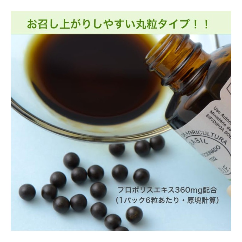 クインビーガーデン プロポリス丸粒 27g 6粒×30包