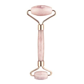 PROFICO Face Massager Rose Quartz Face Roller, Face Massager, Face Roller, Roller Massager, Beauty Roller (Roller, Pink)