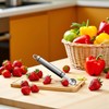 Stainless Steel Strawberry Huller and Tomato Stem Corer Tool Multi-Function