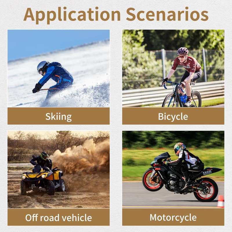 SooGree OTG Ski Goggles - Over Glasses Ski/Snowboard Goggles (Dazzle