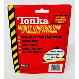 Tonka Loader Mighty Construction Keychain | NOS | Toy Trucker & Contractor