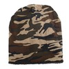 CHROME CRANE CB081 Men's Thick Camouflage Knit Hat, Cap, Fleece