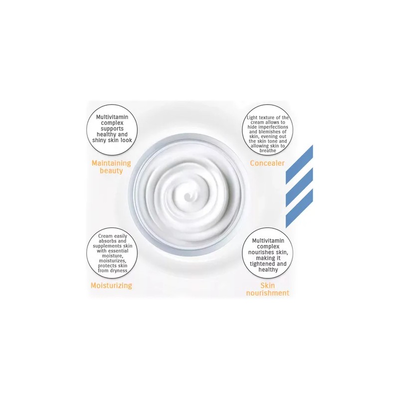 Bioaqua Crema V7 Vitaminas B3, B6, B12 Anti Edad Nutritiva