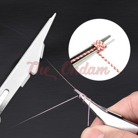 The Ondam Fishing Line Knot Sea Fishing Line Raw Line Fishing Rod Line Winding Fishing rod line reel set 2ea