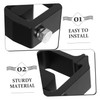 Alipis 2pcs Heavy Duty Truck Bed Topper Clamp for Camper